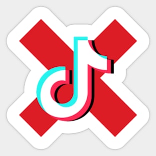 ban tiktok Sticker